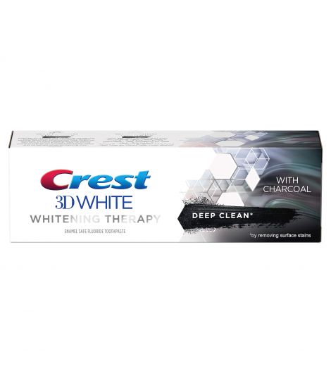 Crest 3D White Charcoal Deep Clean Toothpaste 75 ml
