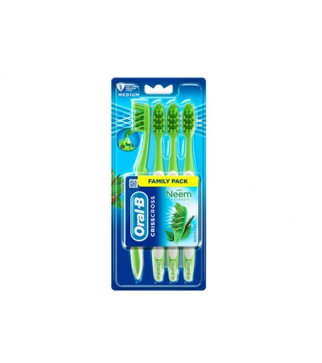 Oral-B Criss-Cross Toothbrush With Neem Extract