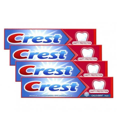 Crest Anti Cavity Fresh Mint Toothpaste 125 ml 3 + 1 Free