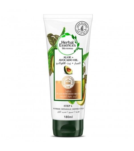 Herbal Essences Aloe+Avocado Oil Step 4 3 In 1 Plant Powered Hair Cream180 ml