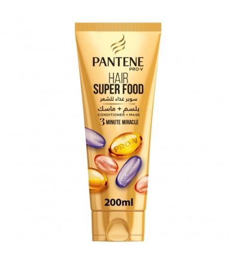 Pantene Super Food Hair Conditioner + Mask 200 ML