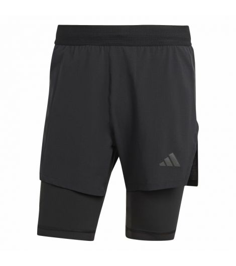 شورت التمارين Hiit Elevated 2 في 1 بتقنية Heat.Rdy من Adidas - للرجال