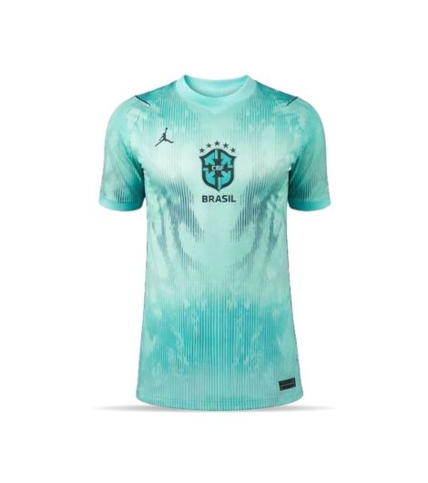 NIKE BRAZIL STADIUM GOALKEEPER MEN'S DRI-FIT SHORT SLEEVE FOOTBALL JERSEY