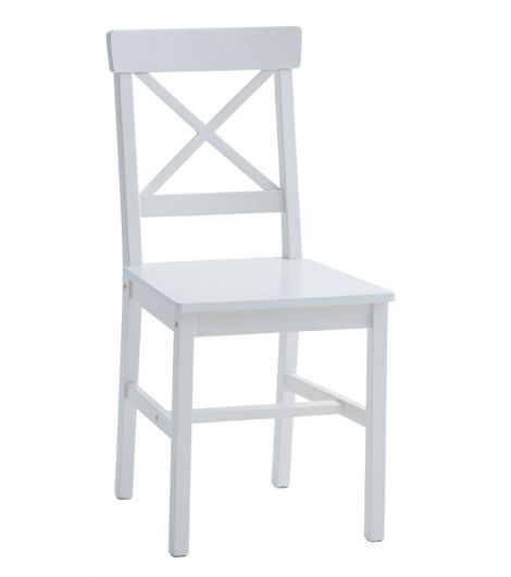 كرسي طاولة طعام أبيض