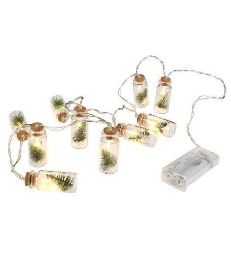 سلاسل إضاءة مع 10 أضواء أل إي دي