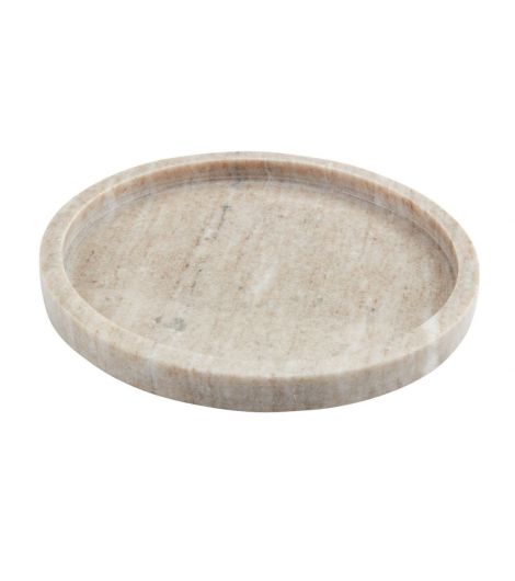 صينية ديكور VALDEMAR بقطر 25 سم - رخام