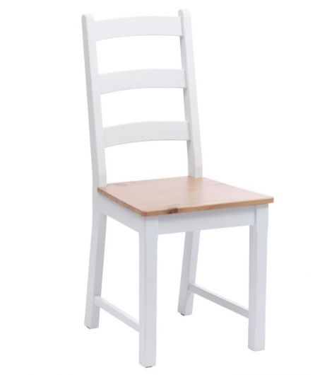Dining chair VISLINGE natural/white