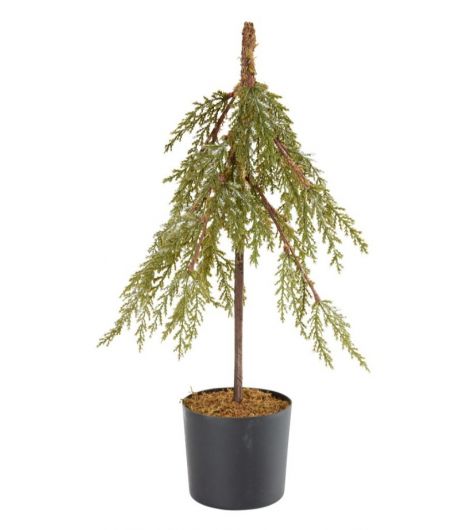 شجرة صناعية BOL - مقاس 10×46 سم، أخضر