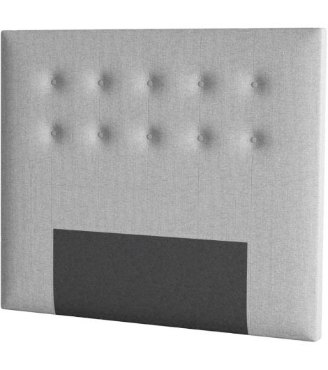 Headboard 140x122 H70 BUTTONS Grey-27