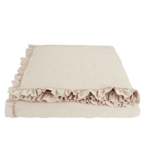 Bed throw DUNHAMMER 220x240 beige