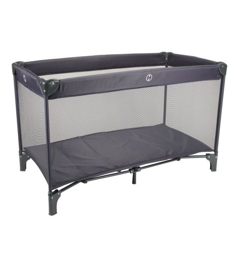 Travel cot VODSKOV 65x125 dark grey