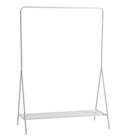 حامل تعليق الملابس LYNGDAL، أبيض