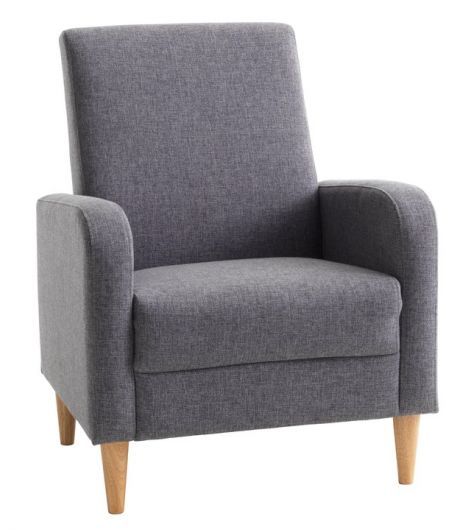 كرسي GEDVED - نسيج رمادي