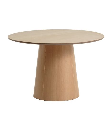 طاولة طعام KLIPLEV - قطر120 سم، بلوط