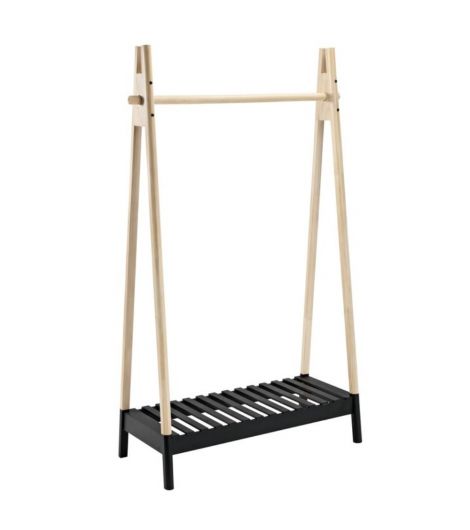 حامل تعليق ملابس JENNET برف احذية - بيج/أسود