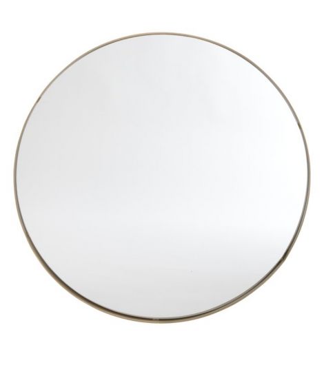 مرآة MARSTAL - قطر 70 سم، ذهبي