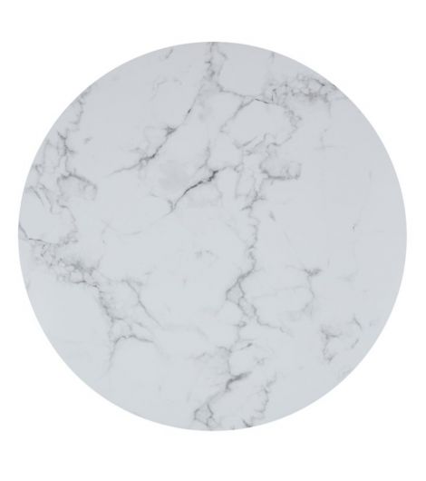 قاعدة أواني HVITROT - قطر 38 سم، نقش رخامي