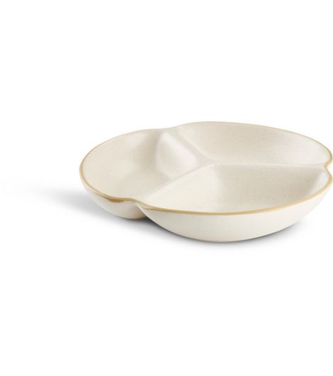 سلطانية JENSEN - قطر 22×ارتفاع 4 سم، أبيض