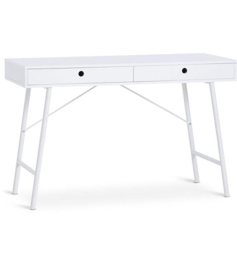 مكتب STENVAD بدرجين - مقاس 48×120، أبيض