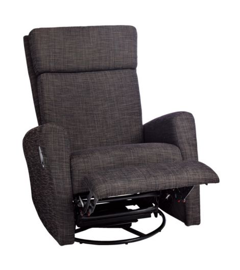 كنب بظهر متحرك رمادي