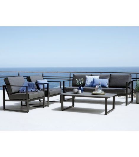 Lounge set VONGE 5pers. black