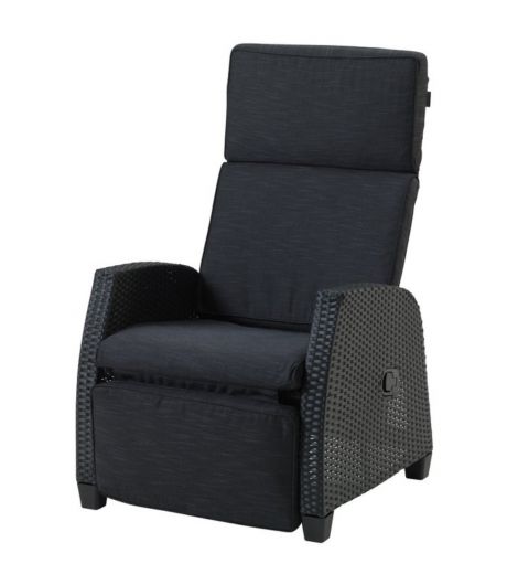 Lounge chair DOVRE black