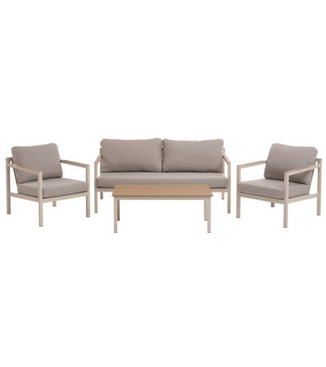 Lounge set BEJSTRUP 4 pers. beige