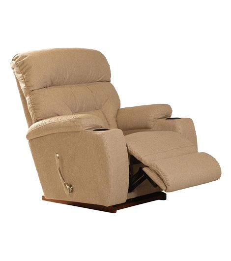 كرسي استرخاء هزاز Spectator - أبيض مائل إلى أصفر