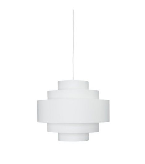 مصباح معلق TYGE - قطر 35 × ارتفاع 29 سم، أبيض