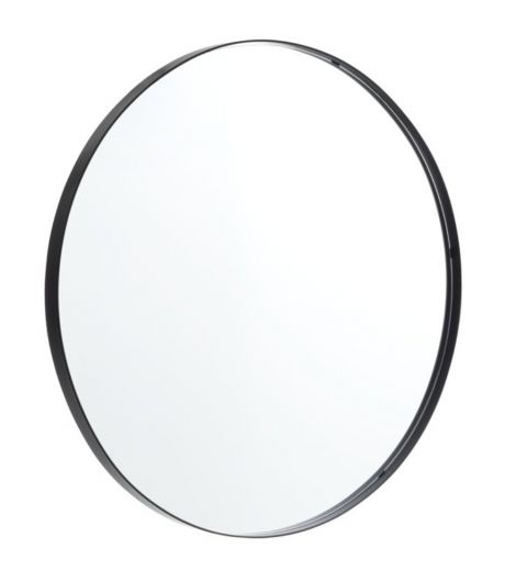 مرآة MARSTAL - قطر 70 سم، أسود
