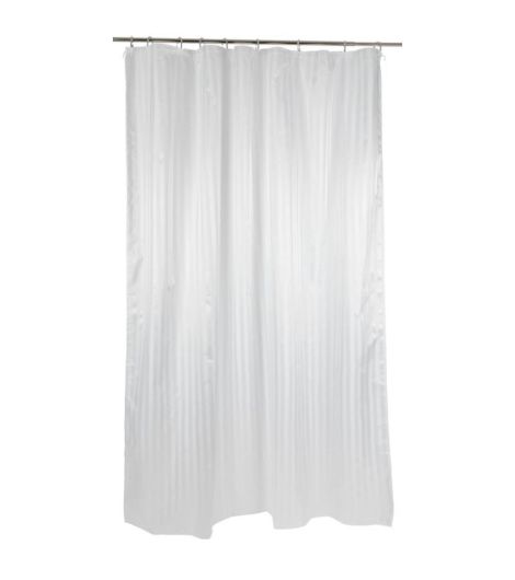 Shower curtain ANEBY 180x230 white KRONBORG