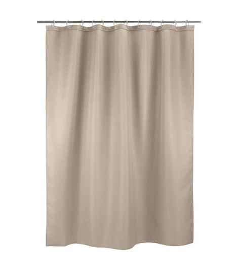 Shower curtain SIBO 180x200 waffle beige KRONBORG