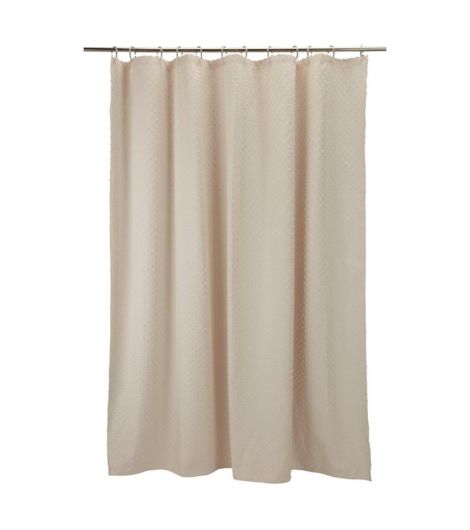 Shower curtain GUNNEBO 180x200 beige KRONBORG
