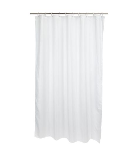 Shower curtain VISKAFORS 180x200 white KRONBORG