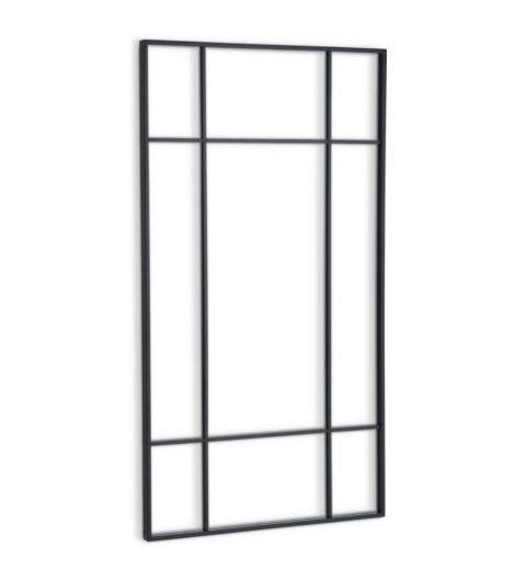 مرآة STUDSTRUP - مقاس 110×60، أسود