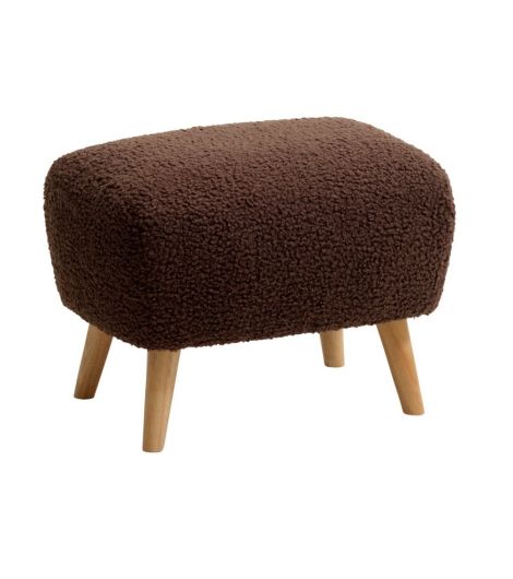 مقعد بوف VILDSUND - مقاس 52×41، نسيج بني