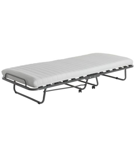 سرير ضيوف SYDALS - مقاس 80×200، رمادي فاتح