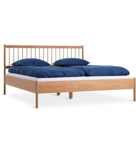 Bed frame STUBBERUP 180x200 oak
