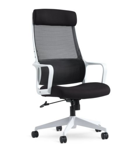 كرسي مكتب HEDENSTED - نسيج أسود/أبيض