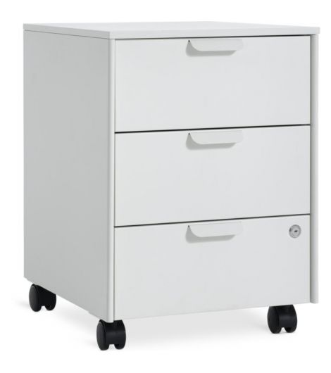 وحدة أدراج KLINTHOLM بـ3 أدراج - أبيض