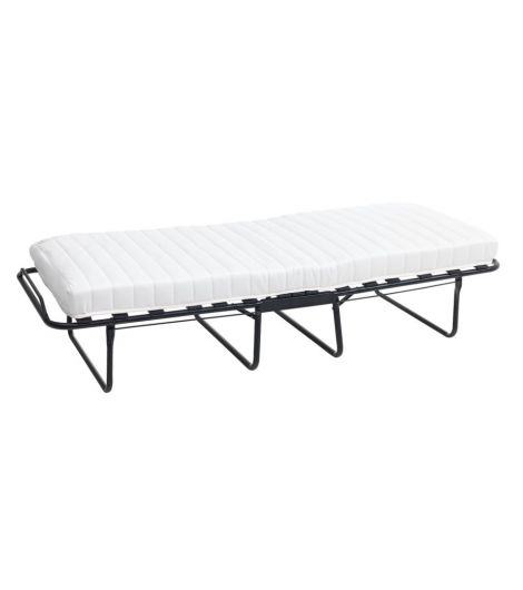 سرير ضيوف ILSKOV - مقاس 80×193، أبيض/أسود
