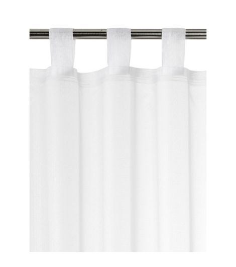 ستارة GOLMA - مقاس 1×40×300، أبيض