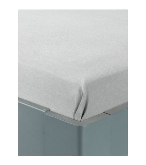 شرشف مسطح BOLETTE - مقاس 140×250، رمادي فاتح