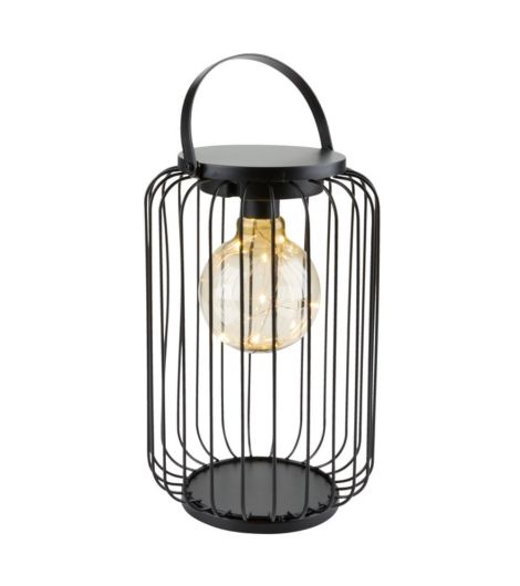 مصباح GLENTE ببطارية - قطر 18سم× ارتفاع 27 سم، قطعة واحدة (تصاميم متنوعة)