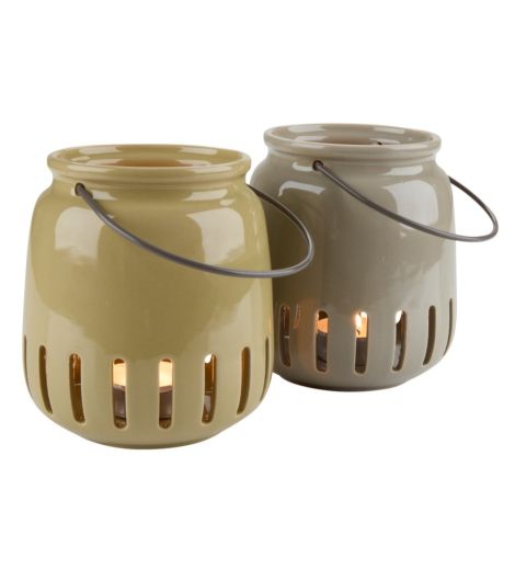 فانوس FISKEHEJRE - قطر 11سم × ارتفاع 12 سم، قطعة واحدة (تصاميم متنوعة)