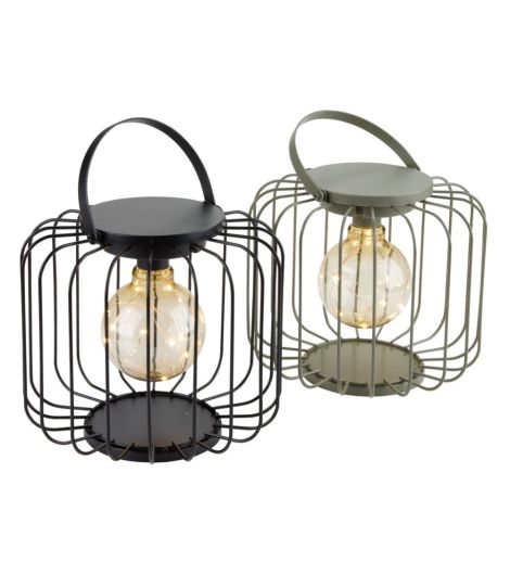 مصباح GLENTE بالبطارية - قطر 24 سم × ارتفاع 21 سم، قطعة واحدة (تصاميم متنوعة)