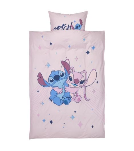 Duvet cover set STITCH 140x200 rose