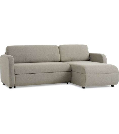 صوفا استلقاء بسرير MOMMARK - نسيج بيج