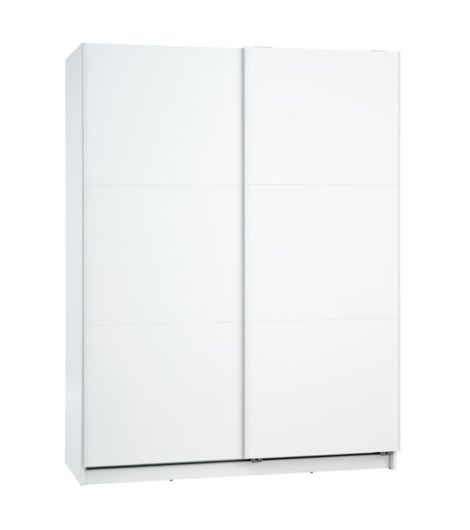 خزانة ملابس RABERG - مقاس 150×200، أبيض