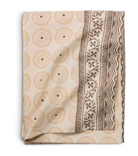 مفرش طاولة BRUNMYRAK - مقاس 140×240، بيج داكن/بني